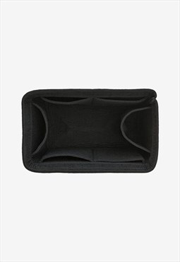 Mini handbag organiser insert in black