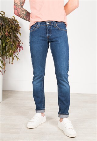 VINTAGE 80'S LEVI'S DENIM SKINNY JEANS / S0200