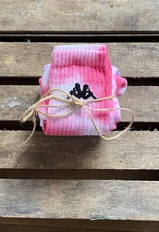 KAPPA TIE DYE CREW PINK LILAC SOCKS GIFT PACK