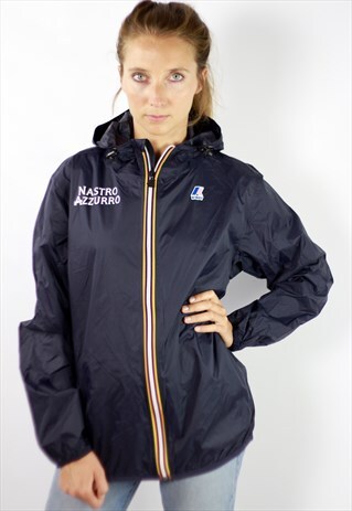 VINTAGE K-WAY RAIN JACKET / FESTIVAL JACKET