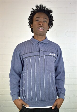 VINTAGE 90'S ELLESSE 1/4 ZIP SWEATSHIRT