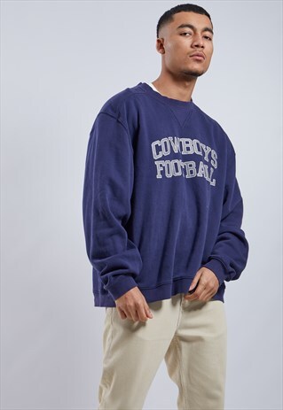 VINTAGE REEBOK COWBOY FOOTBALL SWEATSHIRT