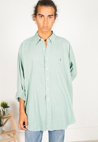 VINTAGE 80S POLO RALPH LAUREN SHIRT / S0057