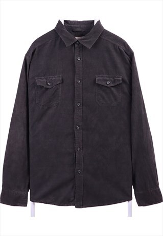 Vintage 90's Ruff Hewn Shirt Corduroy Long Sleeve Button Up