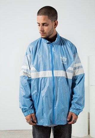VINTAGE 80S ADIDAS RAINCOAT S1831