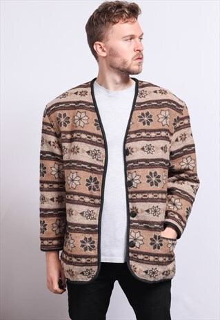 VINTAGE AZTEC INCA JACKET