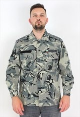 Bulgaria Air Force army issued shirt L urban camouflage jac
