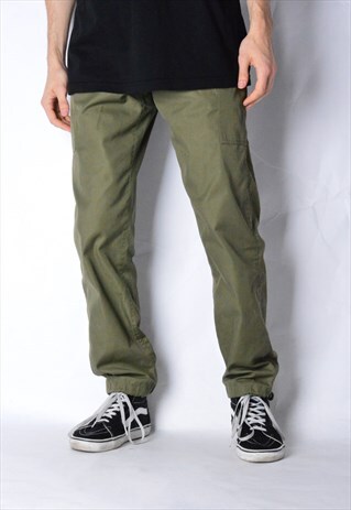 VINTAGE 80S KHAKI CARGO PANTS