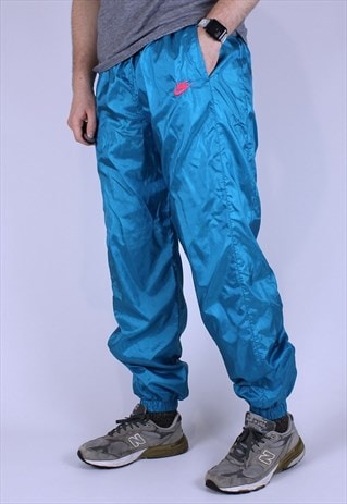 NIKE VINTAGE NYLON ELECTRIC PANTS MEN SPORT RARE JOGGERS
