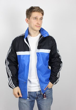 VINTAGE MENS ADIDAS ORIGINALS TRACK TOP SUIT JACKET 80S