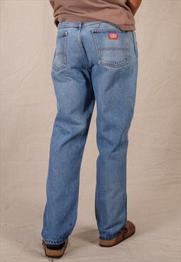 Vintage Dickies Jeans Men's Dark Blue