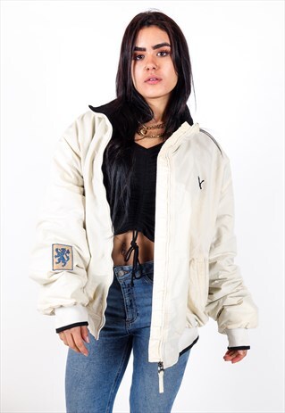 VINTAGE PUMA FLEECE LINED JACKET J3416
