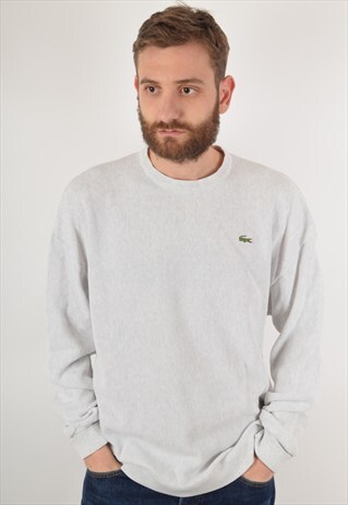 VINTAGE 80S LACOSTE SWEATSHIRT MADE IN FRANCE (1843)