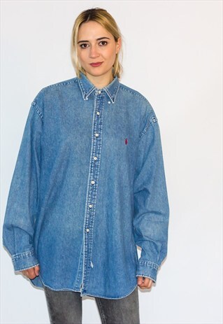 VINTAGE RALPH LAUREN DENIM SHIRT