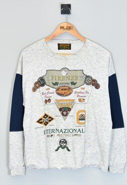 Vintage Internazionale Meeting Sweatshirt Grey XSmall