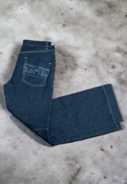 Vintage Y2K Sun Tzu Dark Denim Skate Jeans