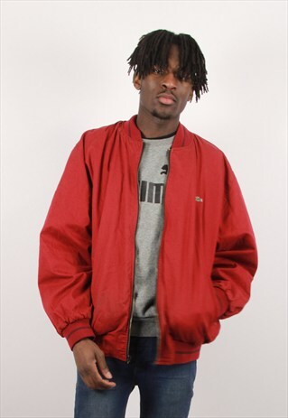 VINTAGE LACOSTE REVERSIBLE BOMBER JACKET