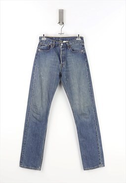 Levi's 501 High Waist Jeans in Dark Denim - W29 - L34