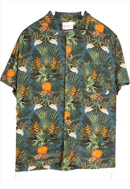 Vintage 90's Goodfellow&Co Shirt Hawaiian Pattern Short