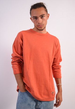 VINTAGE TOP LONG SLEEVE ORANGE