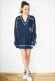 VINTAGE 80S ADIDAS  JUMPER KNITWEAR SWEATSHIRT