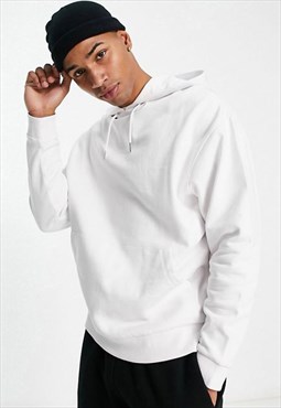 JUSTYOUROUTFIT Mens Oversized Hoodie White