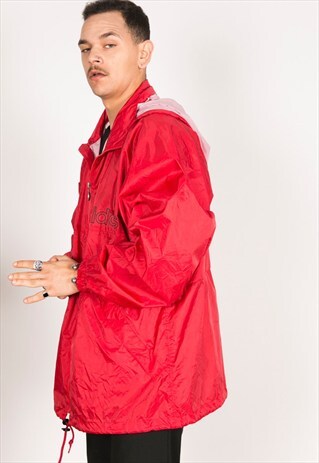 VINTAGE 80S ADIDAS RAINCOAT / R489