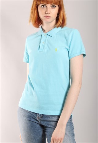 VINTAGE 90S RALPH LAUREN SLIM FIT POLO SHIRT