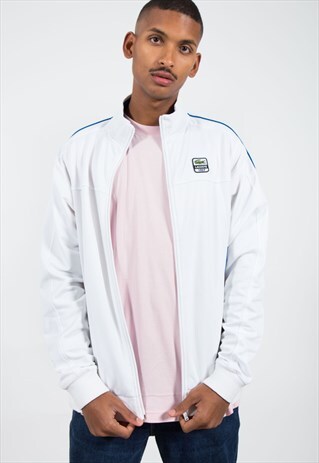 VINTAGE 90S LACOSTE ZIP SWEATSHIRT / S6965