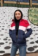 VINTAGE LEVI'S 90S PUFFER JACKET  HOODIED AND LOGO
