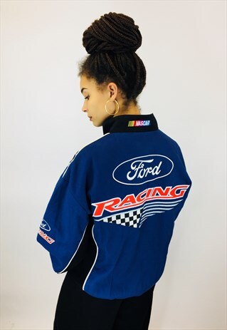 VINTAGE FORD RACING NASCAR EMBROIDERED JACKET