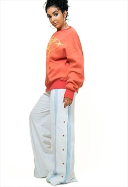 Tribute Seven Handmade Ladies Button Up Track Pants