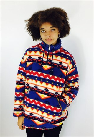 VINTAGE TEDDY BEAR FLEECE JACKET