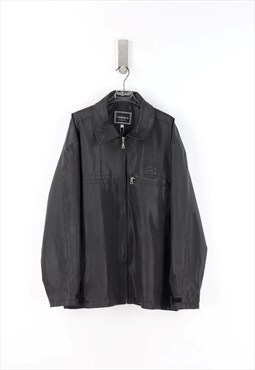 Gianni Versace Vintage Classic Harrington Jacket Black - XXL