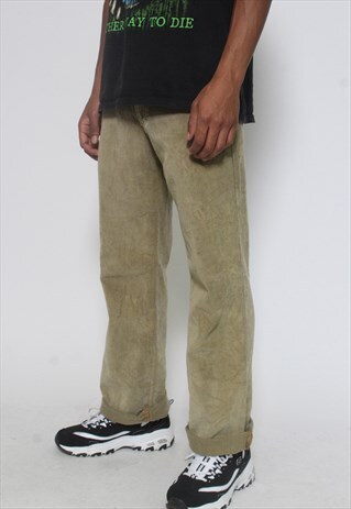 VINTAGE VERSACE CORDUROY TROUSERS