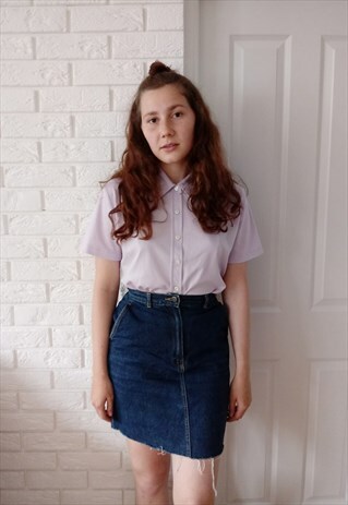 DENIM GRUNGE PENCIL SUMMER FESTIVAL VINTAGE MINI SKIRT