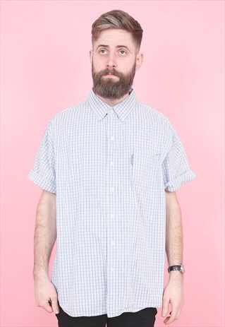 VINTAGE US POLO ASSN CHECK SHIRT /R12240