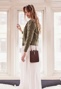 MOUGGAN BROWN - Cute Women's Leather Handbag