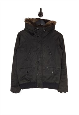 Carhartt Kirima Blouson Parka Jacket In Black Size S UK 10