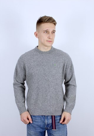 VINTAGE LACOSTE KNIT JAMPER SWEATER