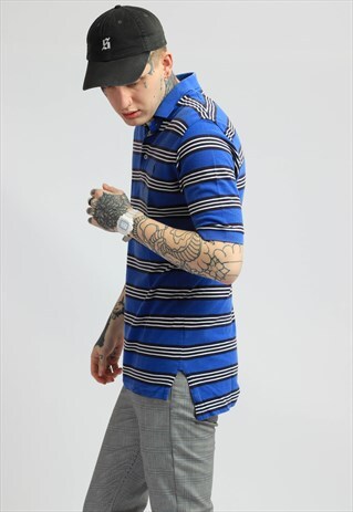 VINTAGE POLO RALPH LAUREN STRIPED POLO SHIRT