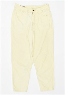 Vintage 90's Corduroy Trousers Yellow