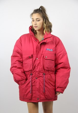 VINTAGE FILA PINK PADDED 90S JACKET