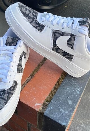 NIKE CUSTOMISED AF1 CD CUT & SEW- WOMEN