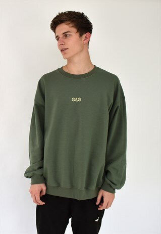 G&G UNISEX SIMPLE MILITARY SWEAT