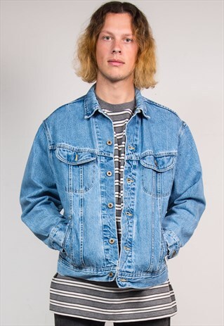 VINTAGE 90'S LEE BLUE DENIM JACKET