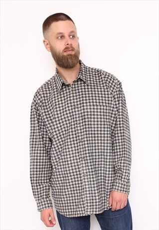 VINTAGE CORDUROY CHECK SHIRT