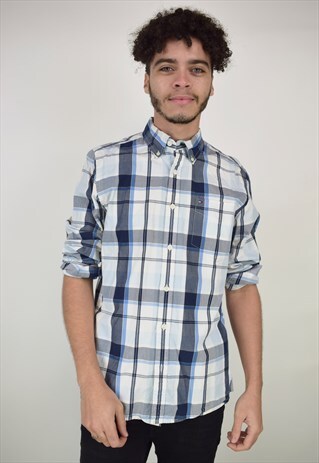 VINTAGE 90'S TOMMY HILFIGER CHECKERED SHIRT
