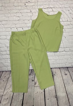 Vintage Green Co-Ord Set