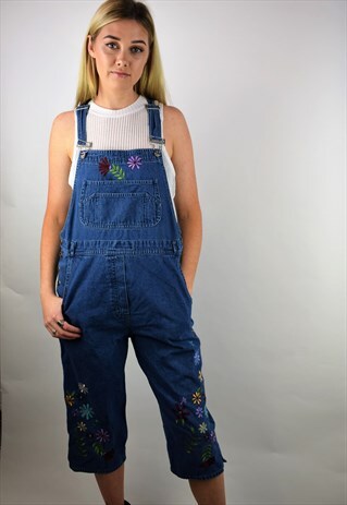 VINTAGE 90'S DENIM DUNGAREES